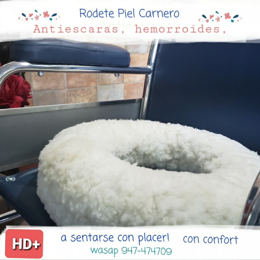 Rodete de piel de carnero para las ulceras