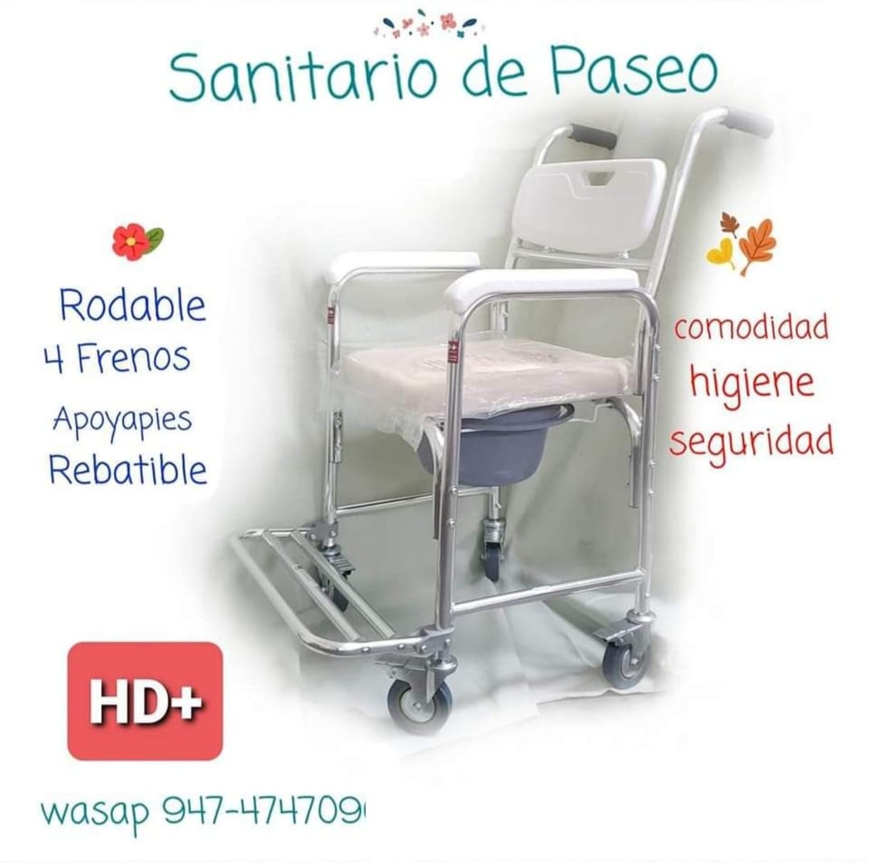 SANITARIO RODABLE ACOCHADO