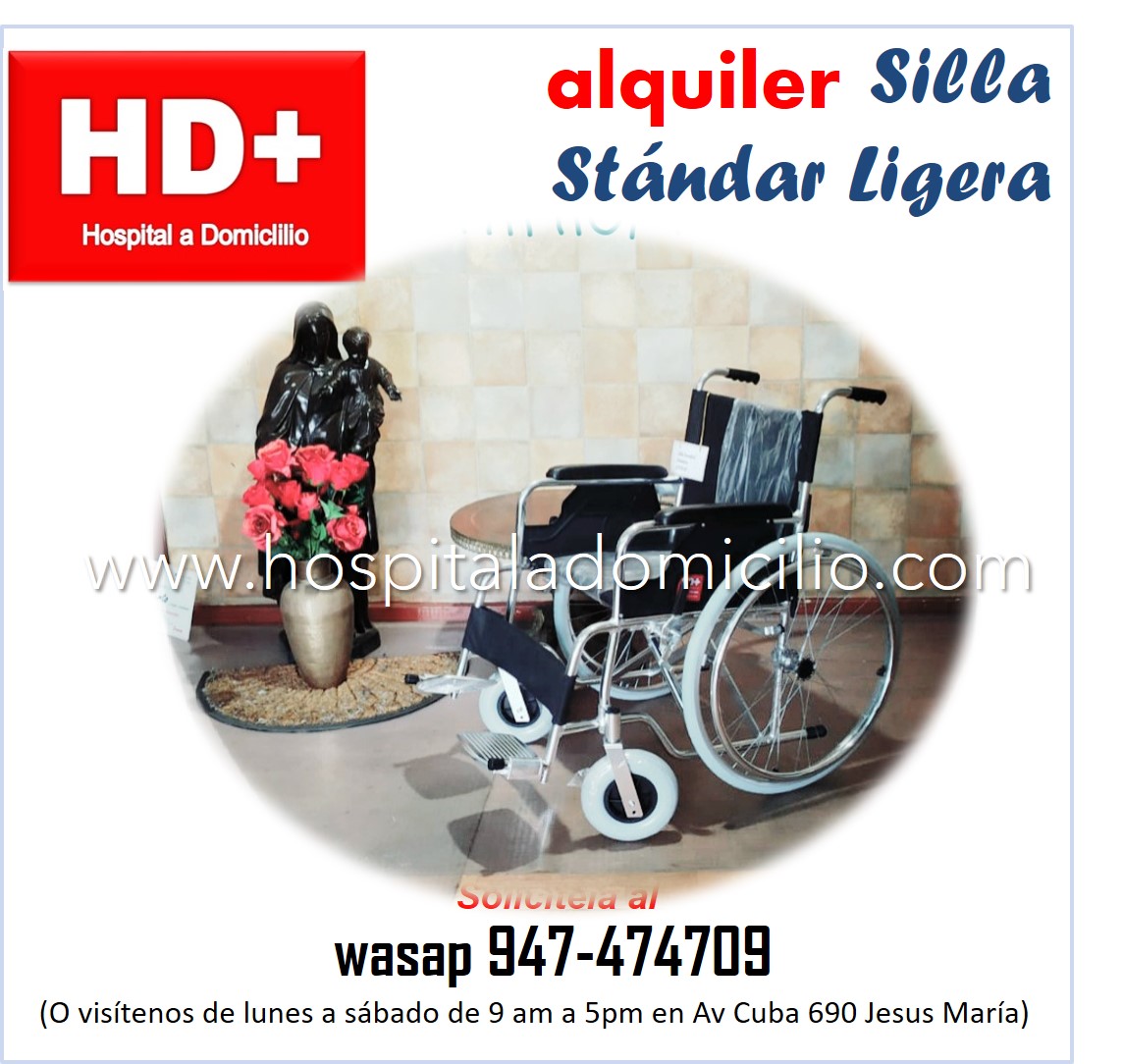 ALQUILER DE SILLA DE RUEDAS LIVIANA