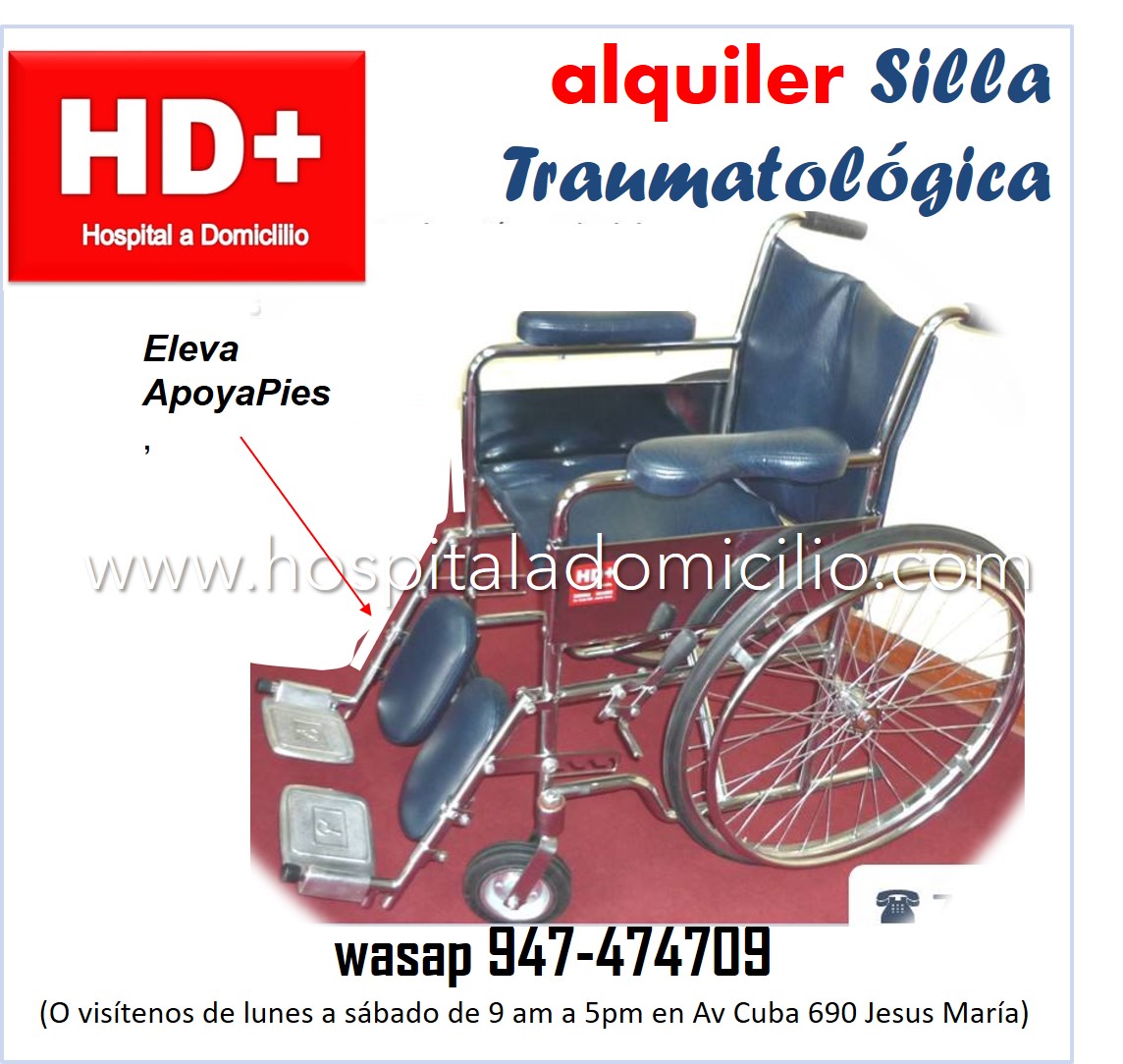 Alquiler Silla Traumatologica