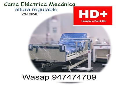 Cama Clinica mecanica y electrica para alquiler